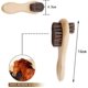 thumbnail image 2 of Shoe Brush Double Sided Long Polishing Brush for Boots, Backpacks, Car Seats, Soft Suede Shoe Brush, 2 of 4