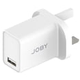 thumbnail image 2 of JOBY Universal Compact 12W 2.4A USB Type-A Wall Charger, UK Plug, 2 of 4