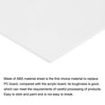 thumbnail image 4 of ABS Plastic Sheet 16 " x 12 " x 0.06 " ABS Styrene Sheets White 2 Pcs, 4 of 6