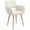 Beige, variant on Westice Corduroy Desk Chair, Comfy Armchair with Faux Fur for Teen Girls, Beige, 1PC