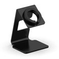 thumbnail image 4 of Soporte de carga jixopn para reloj, soporte de silicona con bobina para tarjetas, compatible con la serie Watch (negro), 4 of 8