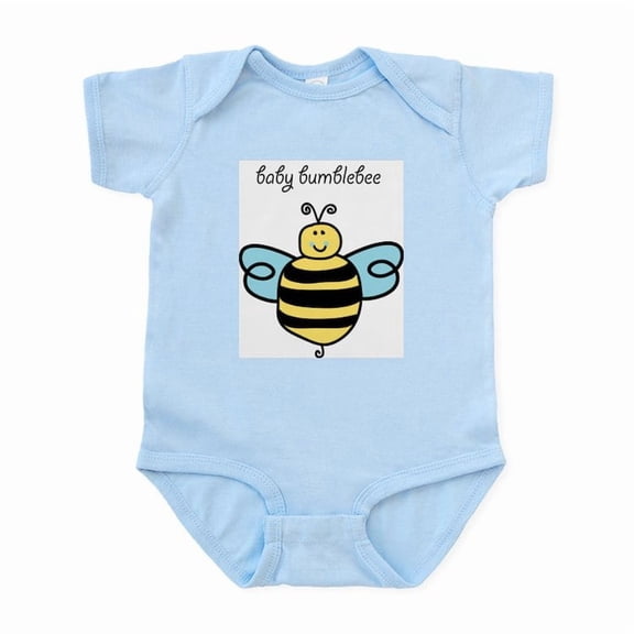 CafePress - Baby Bumblebee Infant Creeper - Baby Light Bodysuit, Size Newborn - 24 Months