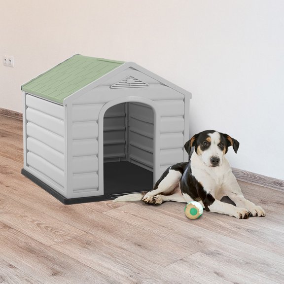 Casa Casita Hogar Refugio Interior Exterior Mascota Perro Ideal Raza Chica Plástica Resistente Confortable RIMAX