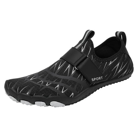 

kamemir Women s Quick Dry Water Shoes Barefoot Outdoor Sports Aqua Beach Pool Swim Surf Shoes(Black 9)