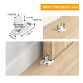 thumbnail image 3 of Adjustable Sliding Door Floor Stopper for Bypass Barn Doors – Heavy-Duty Plastic Stabilizer to Prevent Swinging & Ensure Smooth Movement, 3 of 3