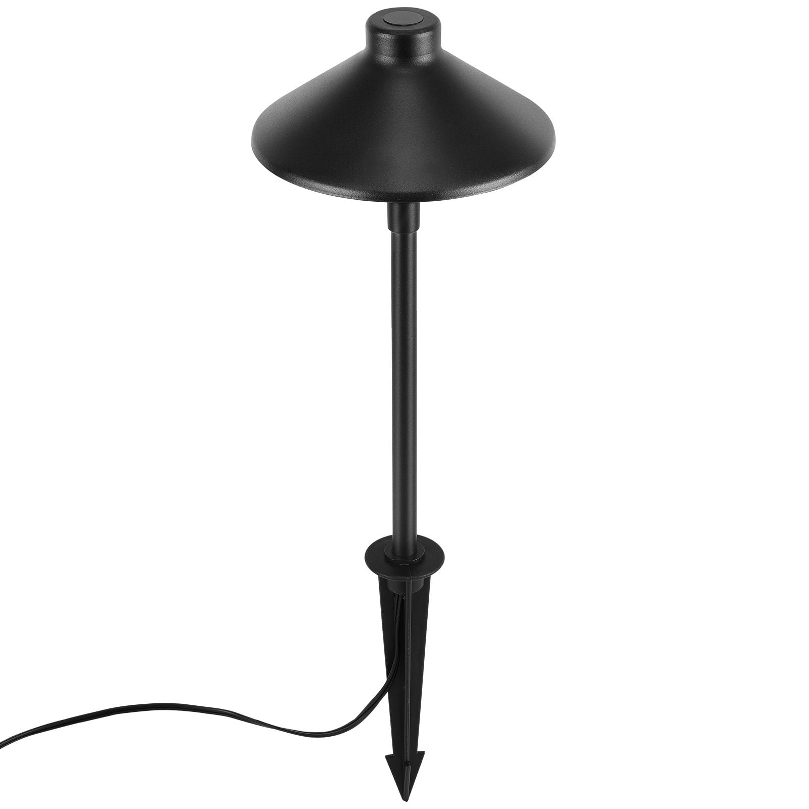 8-Pack LED Low Voltage Landscape Path Lights, 12-24V, 210LM, IP66 Waterproof, Replaceable Bulb, for Garden Walkway
