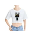 thumbnail image 2 of Odetari Merch Variao 5 Crop Top Midriff-Baring T-shirt Women Girl Rapper Short Sleeve, 2 of 3