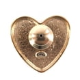 thumbnail image 5 of Pre-Owned CHANEL B24S Coco Mark Camellia No. 5 Icon Heart Pin Brooch, Black Gold, with Box,..., 5 of 7