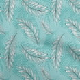 thumbnail image 1 of oneOone Cotton Poplin Dusty Teal Green Fabric Tropical Leaf With Dot Fabric For Sewing Printed Craft Fabric By The Yard 56 Inch Wide, 1 of 4