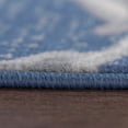 thumbnail image 4 of Madison Transitional 4' x 5' Navy Polypropylene Indoor Area Rug, 4 of 7