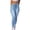 Light Blue, variant on Yungyresw Skinny Jeans For Women High Waisted Stretch Slim Fit Denim Pants Daily Office Vacation Casual Jeans With Pocket Light Blue L