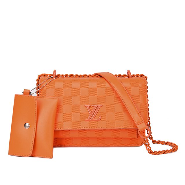 Bolso pequeño a cuadros para mujer, nuevo estilo de tendencia 2025, versión coreana, bolso de mujer a la moda, bolso de cadena para mujer, bolso bandolera.