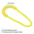 thumbnail image 4 of Unique Bargains Poignées de Remplacement pour Rallonge à Fermeture Éclair, Rallonge en U pour Bagages et Sacs à Dos, Jaune, Lot de 15, 4 of 5