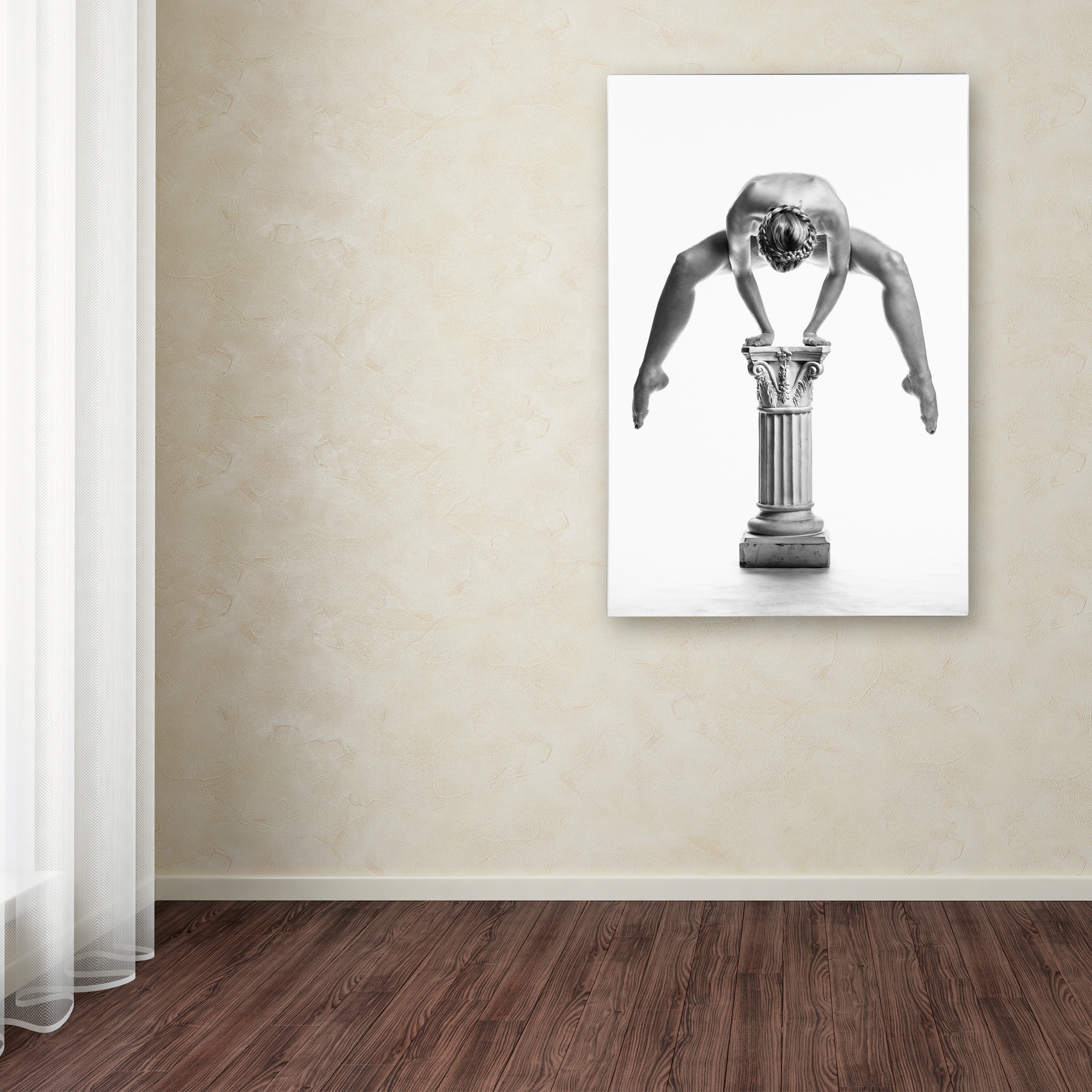 Maarten Scholtheis 'Balance Or Power' Canvas Art