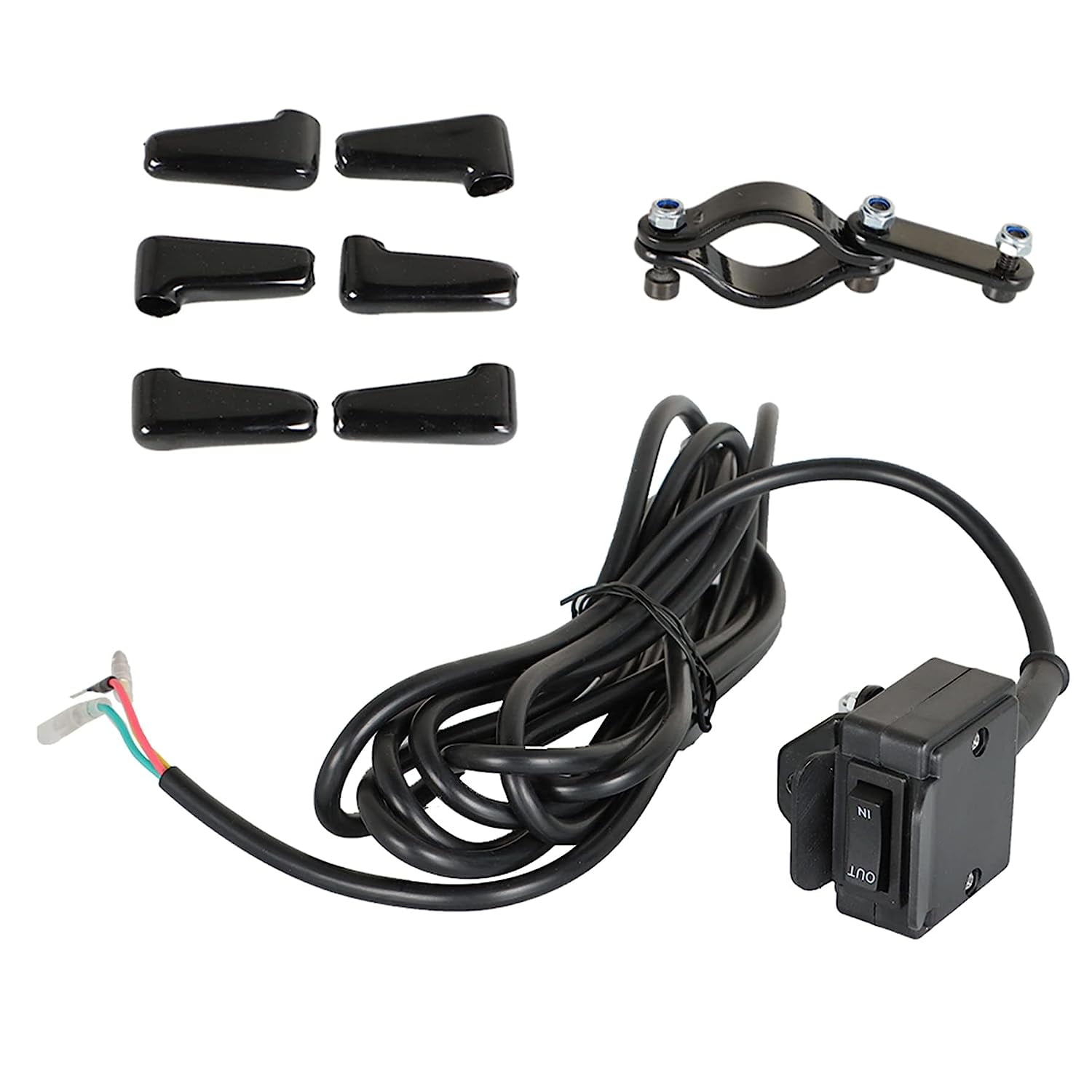 EPOTOOR For SUPERWINCH XGEAR 12V Winch Rocker Thumb Switch Handle Bar