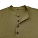 thumbnail image 4 of Blusas y camisas de manga larga con cuello redondo para hombre, blusa informal de moda con bloques de color, manga larga, cuello redondo, blusa de poliéster, algodón y poliéster., 4 of 7