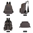 thumbnail image 2 of JIALIOU Mini Backpack Purse for Women Quilted Casual Daypack Small Travel Shoulder Bag, Dark Coffee, 2 of 7