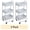 White, variant on Mainstays 3-Tier Metal Frame Laundry Cart, Arctic White, Easy-Rolling, for Adults & Kids