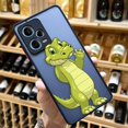 thumbnail image 3 of Funda mate para Redmi NOTE 12 11 10 11S 10S 9 9S 9T 8 7 6 5 4 3PRO PLUS 4G 5G Funda Coque Capa Shell lindo cocodrilo de dibujos animados, 3 of 5