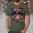 thumbnail image 2 of UngA 250th Anniversary USA Shirts Men American Flag T Shirt 4th of July Patriotic Shirt 250 Years Birthday Tees Tops Man Shirt AG,XL, 2 of 9