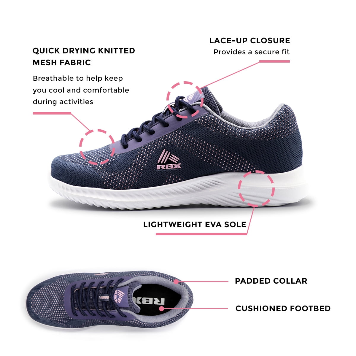 Mesh Athletic Training Shoe 