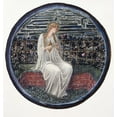 thumbnail image 2 of Burne-Jones, Sir Edward 15x15 Gold Ornate Wood Framed with Double Matting Museum Art Print Titled - Love In a Tangle, 2 of 4