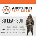 thumbnail image 4 of Arcturus 3D Leaf Ghillie Suit, Men's Camo Clothing, Dark Woodland, XL/XXL, 4 of 6