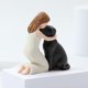 thumbnail image 5 of Figura Hensonever Love My Black Dog Angel, regalo de amistad, 5 of 7