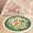 Color 1, variant on Washable Non Slip 3ft Round Rug, Cute Safari Animal Jungle Plants Pastel Colors Circle Area Rugs with Tassels Carpet for Nursery Bedroom Playroom Tent rug Tent Castle