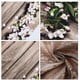 thumbnail image 4 of KAKOWELY Tapiz de pared con diseño de vetas de madera, tapiz floral, accesorio para fotos colgante para decoración, 4 of 4