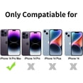 thumbnail image 2 of Magnetic Phone Case for iPhone 14 Pro Max, Clear Case Non-Yellowing Compatible with Mag Safe Wireless Charging Shockproof Protective Bumper Slim Cover, 2 of 10