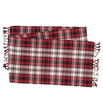 13" x 72" Fireside Plaid Table Thanksgiving Table Runner