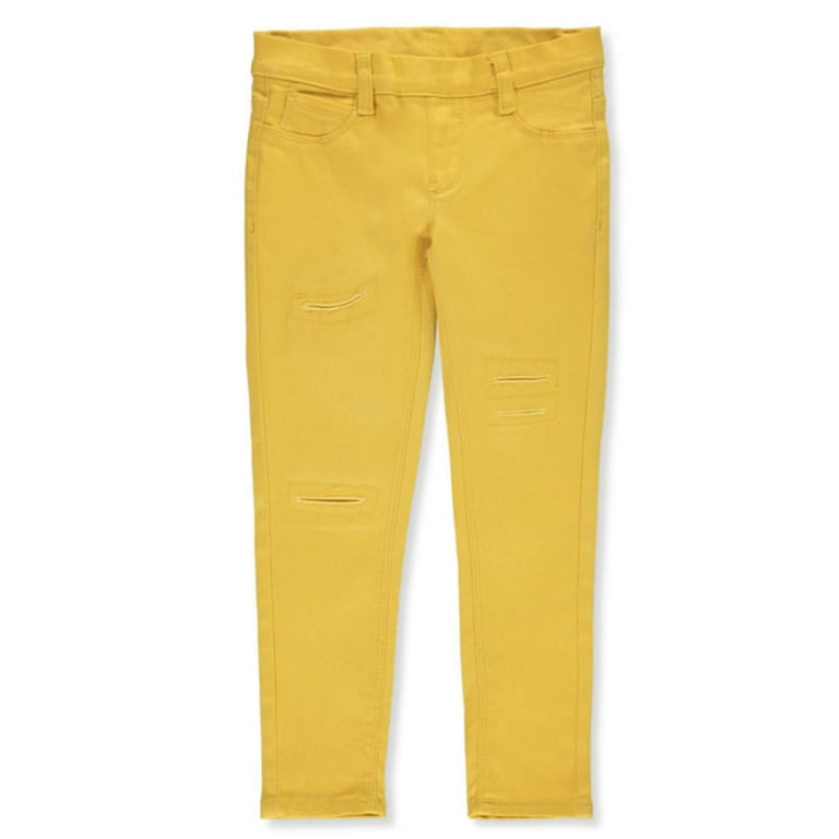 Girls khaki jeggings deals
