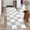 Gray, variant on 2'x6' ZACOO Checkerboard Square Grid Non-Slip Indoor Area Rug Machine Washable Foldable Stain & Mark Resistant Carpet for Living Room Bedroom Dining Room Office , Taupe