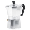 thumbnail image 3 of Dekaim Pot à Moka, 3/6/9/12 Tasses en Aluminium de Type Italien Pot à Moka cafetière Expresso cuisinière Bureau à Domicile Utilisation Chaude(150ML 3cups), 3 of 11