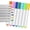8 Color, variant on Btomtd Water Soluble Liquid Chalk Markers, Reusable Wipeable Marker Pens for Blackboard, Light Board and Fluorescent Board Use, 12 Color