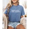 thumbnail image 3 of Apparently, I Like Football Shirt for Women Football Tailgating Graphic Tee for Adults Blue Jean Shirt Adult X-Large, 3 of 4