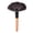 Brown and black hair, variant on Necvior Luxurious Fan Face Makeup Brush Soft Synthetic Fibers Beauty Brush For Women