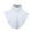White, variant on freneci Women Turtleneck Dickey Comfortable Detachable Collar for Work Street Dating Black