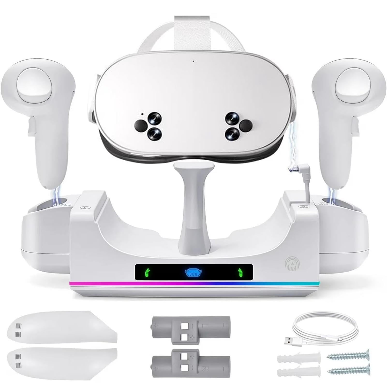 Anker Oculus Quest 2 Charging Dock, VR Stand, Headset Storage
