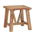 thumbnail image 5 of Modus Furniture Harby Reclaimed Wood Square Side Table, Rustic Tawny, 5 of 6