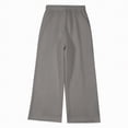 thumbnail image 5 of NIEWTR Girls Straight Leg Jogger Pants Baggy Fit Casual Lounge Sweatpants Elastic Waist with Pockets Comfortable Spring Pants（A01-Grey,6-8 Years), 5 of 7