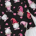 thumbnail image 6 of Einccm Girls 2-Piece Pajama Set, Long Sleeve Top and Short Pants with Button-Down Collar and Cute Print, Soft Polyester Comfort Fit for Casual Daily Wear, Ages 4-7 Years, 6 of 9