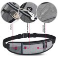 thumbnail image 3 of Ceinture de Course Réfléchissante - Ceinture de Sport Zippée Résistante à l'Eau (45cm), 3 of 9
