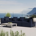 thumbnail image 2 of Modway Saybrook Outdoor Patio Upholstered 4-Piece Sectional Sofa in Gray, 2 of 4