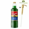 thumbnail image 1 of Torani Crème de Menthe Flavoring Syrup, Professional Emerald Mint Base, Shatter-Resistant 1L Plastic Bottle + Bonus Squeeze Pump, 1 of 5