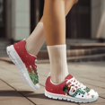 thumbnail image 6 of chaqlin Christmas Snowman Sneakers for Women Men Size 11 Breathable Lace Up Running Shoes Casual Low Top Walking Shoes Outdoor Training Flats with Non-slip Sole, 6 of 7