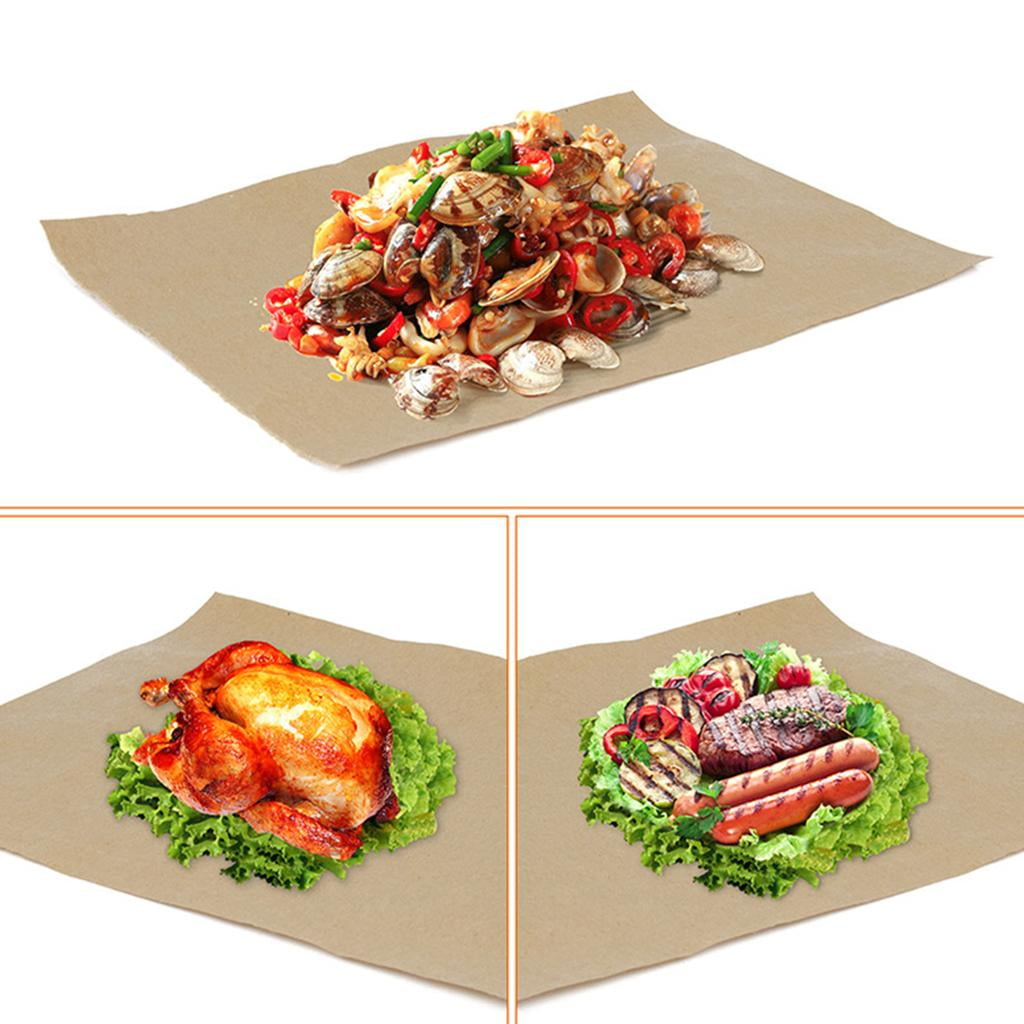 50 Piezas De Papel Kraft Blanco De Carnicero De Grado Alimen | Meses