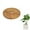 Off-White, variant on Musatteng Coconut Fiber Mulch Ring Tree Protector Mat 11.8 Inch Natural Coir Tree Ring Pot Soil Cover Tree Rings Disc Cover For Indoor Outdoor Lan
