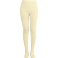 thumbnail image 2 of ORUYROP Women's Solid Colored Opaque Microfiber Footed Tights, 2 of 7